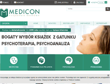 Tablet Screenshot of medicon.pl